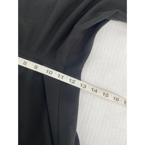 Figs Black Track Pants with Gray Drawstring - Picture 8 of 9